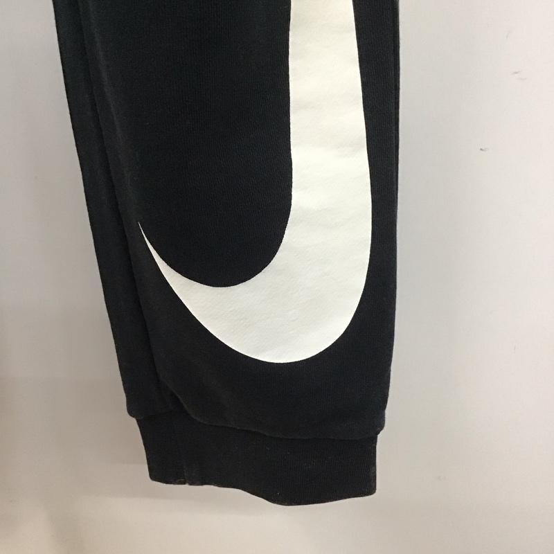 ナイキ NIKE ボトムス ボトムス スウェットパンツ ジャージ カジュアルパンツ ワイドパンツ スポーツウェア M 無地 黒 / ブラック /  メンズ USED 古着 中古 10110952
