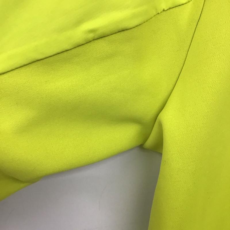 デサント DESCENTE ジャケット、上着 ジャンパー、ブルゾン L 無地 黄緑 / イエローグリーン /  メンズ USED 古着 中古 10145957