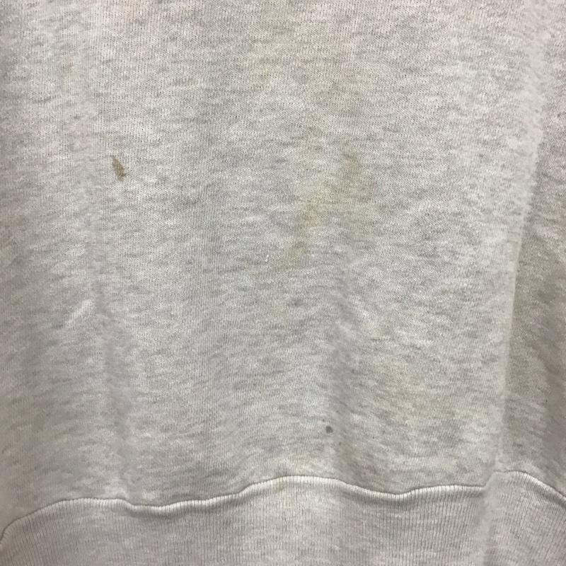 ヘルスニット Healthknit トレーナー 長袖 38 無地 アイボリー / アイボリー /  メンズ USED 古着 中古 10130888