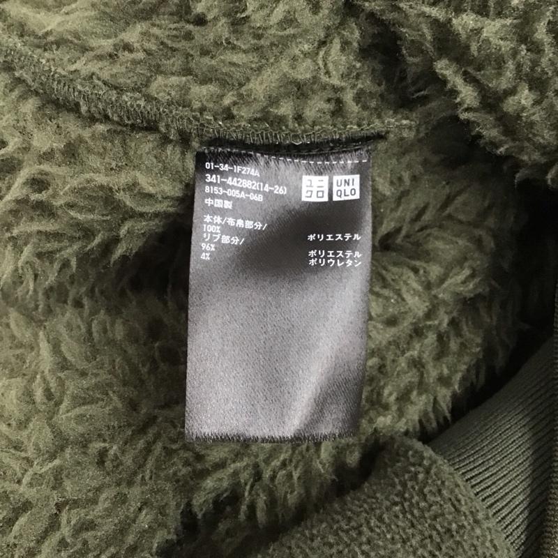 ユニクロ UNIQLO ジャケット、上着 ジャンパー、ブルゾン 01-34-1F274A White Mountaineering ボアブルゾン L 無地 カーキ / カーキ /  メンズ USED 古着 中古 10124470
