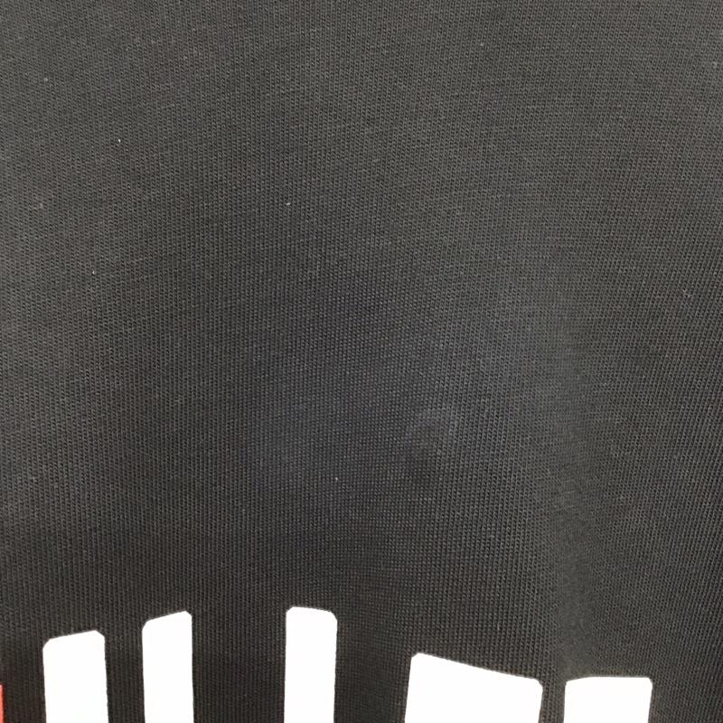 ミレー MILLET Tシャツ 半袖 半袖カットソー プリントTシャツ クルーネックカットソー L プリント 黒 / ブラック /  メンズ USED 古着 中古 10132271