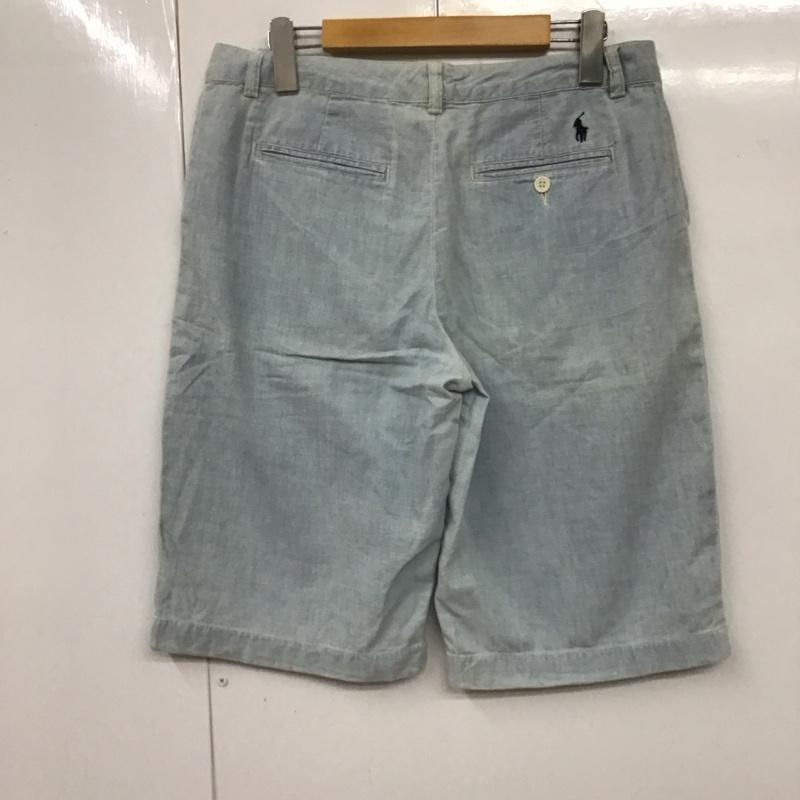 ポロバイラルフローレン Polo by RALPH LAUREN パンツ ショートパンツ ショートパンツ ハーフパンツ カジュアルパンツ 無地 インディゴ / インディゴ /  メンズ USED 古着 中古 10129074