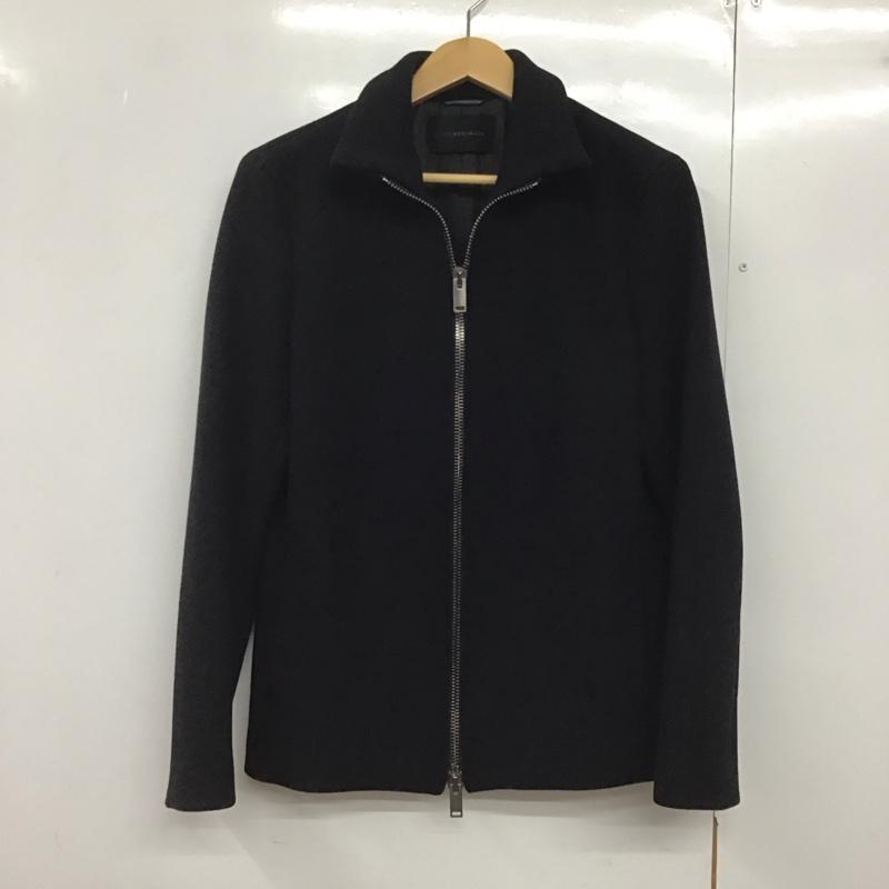 ジュンハシモト junhashimoto ジャケット、上着 ジャケット、ブレザー 1041920008 19AW WINGCOLLARBLOUSON ジップアップジャケット 3 無地 黒 / ブラック /  メンズ USED 古着 中古 10144509