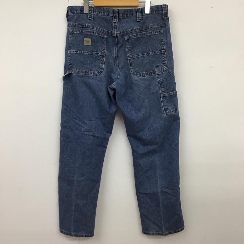 リー Lee パンツ ワークパンツ、ペインターパンツ デニムパンツ ストレートパンツ ワイドパンツ カーゴパンツ 36 無地 インディゴ / インディゴ /  メンズ USED 古着 中古 10111475