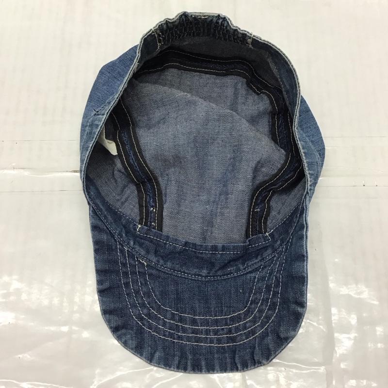 エンジニアードガーメンツ Engineered Garments 帽子 キャップ デニム ワークキャップ 無地 青 / ブルー /  メンズ USED 古着 中古 10120894