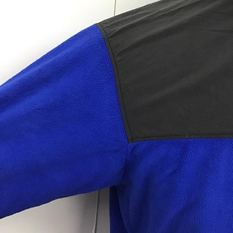 ザノースフェイス THE NORTH FACE ジャケット、上着 ジャンパー、ブルゾン nl21404z フリースジャケット ジップアップジャケット L ロゴ、文字 青 / ブルー /  メンズ USED 古着 中古 10114419