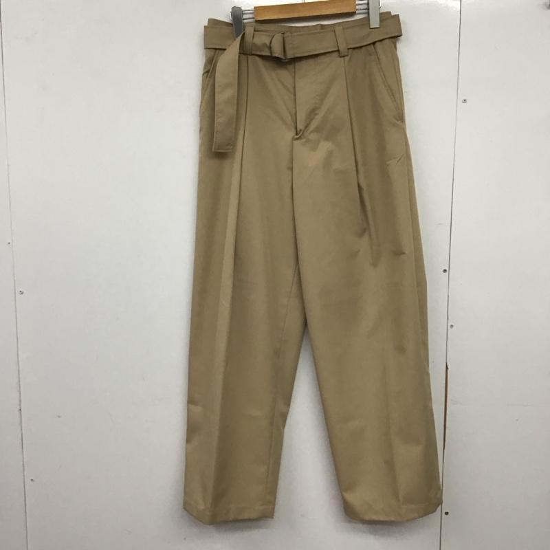 ザラ ZARA パンツ スラックス スラックスパンツ ワイドパンツ カジュアルパンツ 36 無地 ベージュ / ベージュ /  メンズ USED 古着 中古 10148541