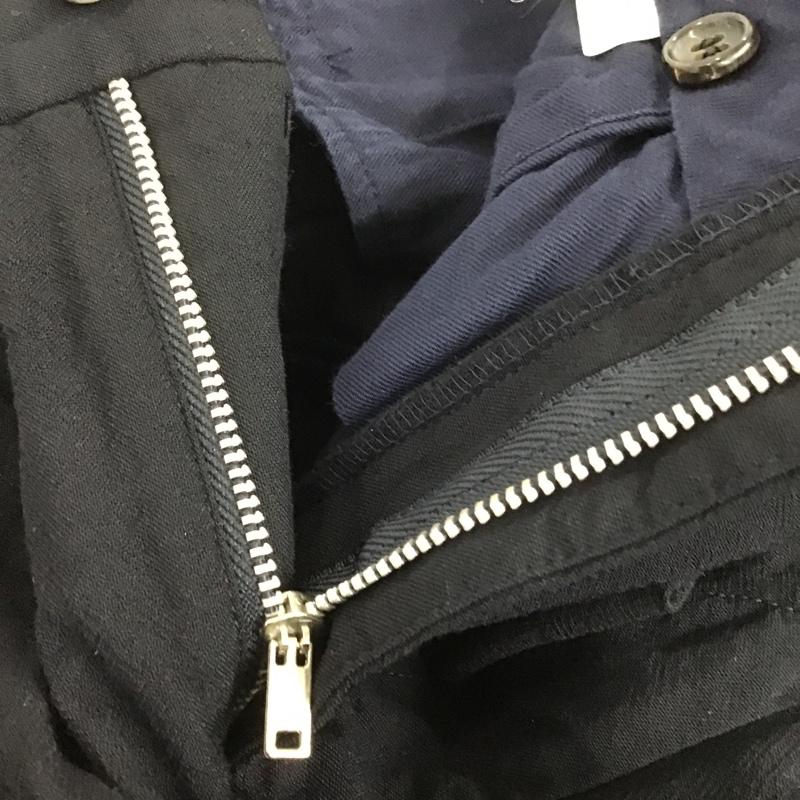 コムデギャルソンオムドゥ COMME des GARCONS HOMME DEUX パンツ スラックス スラックス ワイドパンツ カジュアルパンツ 90s L 無地 紺 / ネイビー /  メンズ USED 古着 中古 10105782
