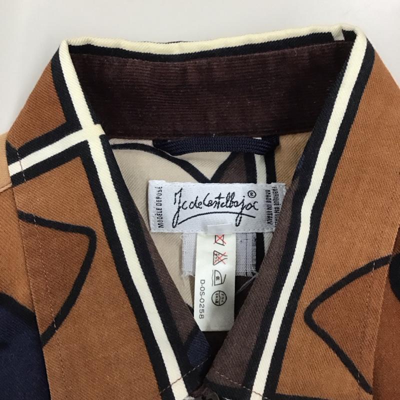 カステルバジャック CASTELBAJAC シャツ、ブラウス 長袖 ボタンダウン 90年代 M 総柄 マルチカラー / マルチカラー /  メンズ USED 古着 中古 10122597