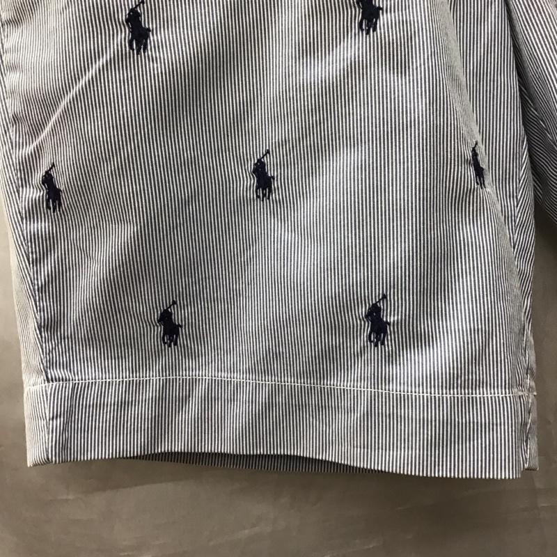 ラルフローレン RALPHLAUREN パンツ ショートパンツ ショートパンツ ハーフパンツ カジュアルパンツ 32インチ ストライプ 青 / ブルー /  メンズ USED 古着 中古 10117515