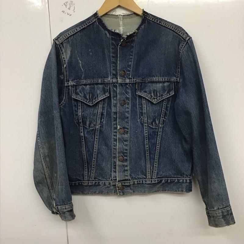 リーバイス Levi s ジャケット、上着 ジャケット、ブレザー デニムジャケット Gジャン アウター 60s 3rd 577 均等V big-e 無地 インディゴ / インディゴ /  メンズ USED 古着 中古 10130091