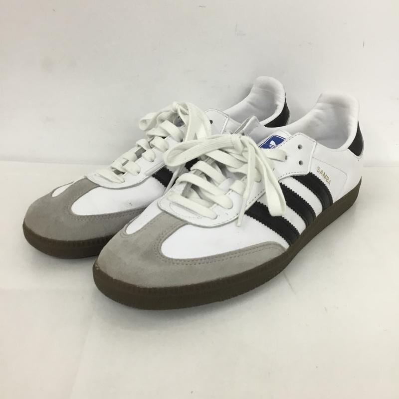 アディダス adidas スニーカー スニーカー B75806 Samba OG 28cm 28.0cm ロゴ、文字 白 / ホワイト / X 黒 / ブラック /  メンズ USED 古着 中古 10124626