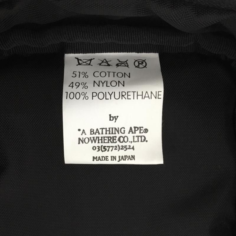 アベイシングエイプ A BATHING APE ポーチ ポーチ 小物入れ 迷彩 ロゴ、文字 黒 / ブラック /  メンズ USED 古着 中古 10137918