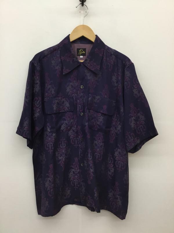 ニードルス Needles シャツ、ブラウス 半袖 Needles Classic Shirt-CU MR131 M 総柄 紫 / パープル /  メンズ USED 古着 中古 10127173