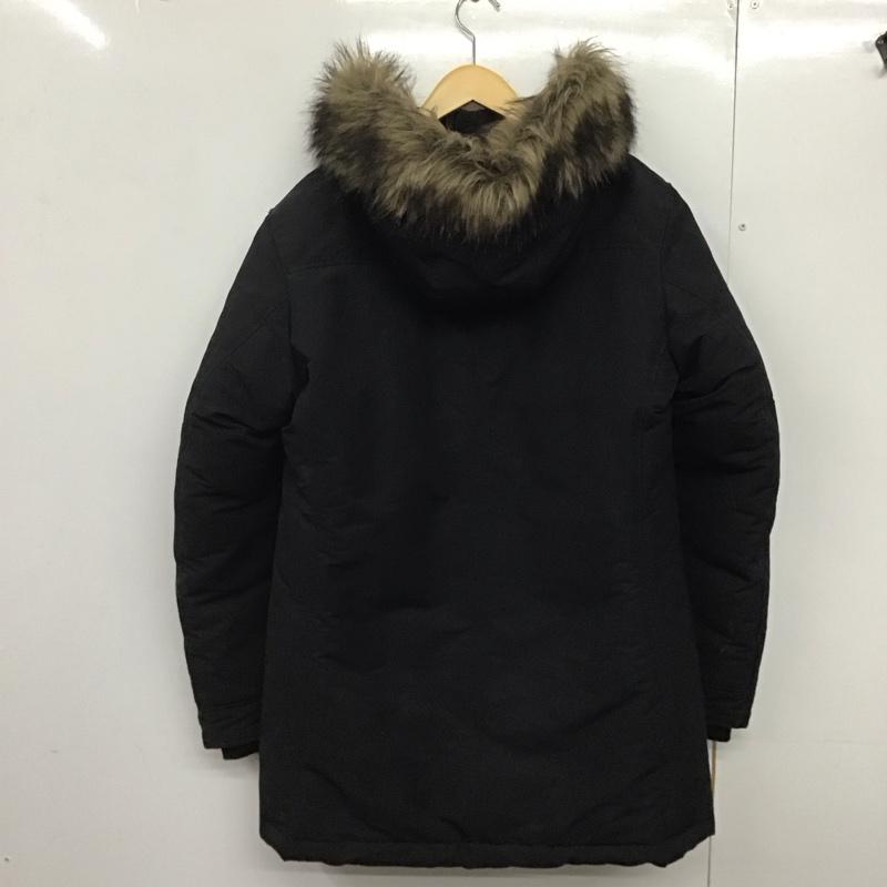 ユニクロ UNIQLO ジャケット、上着 ジャンパー、ブルゾン 311-127899 エアテックダウンコート アウター L 無地 黒 / ブラック /  メンズ USED 古着 中古 10146206
