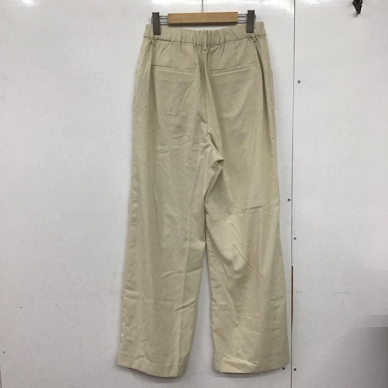レプシィム LEPSIM パンツ スラックス スラックスパンツ ワイドパンツ ストレッチパンツ L 無地 白 / ホワイト /  レディース USED 古着 中古 10142688