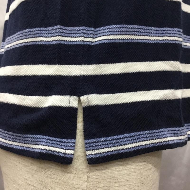 チャップス CHAPS ポロシャツ 半袖 半袖ポロシャツ カラーシャツ 半袖カットソー M ボーダー柄 マルチカラー / マルチカラー /  メンズ USED 古着 中古 10115034