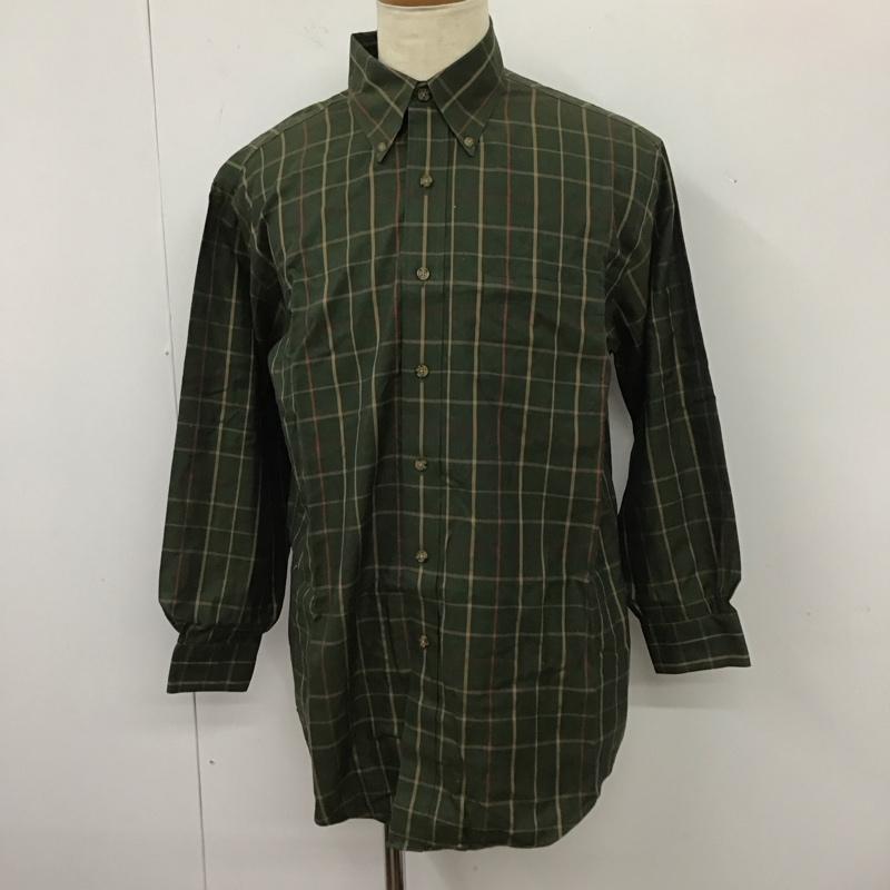 ブルックスブラザーズ BROOKS BROTHERS シャツ、ブラウス 長袖 長袖シャツ カラーシャツ ポケットシャツ ボタンダウンシャツ M チェック マルチカラー / マルチカラー /  メンズ USED 古着 中古 10112576