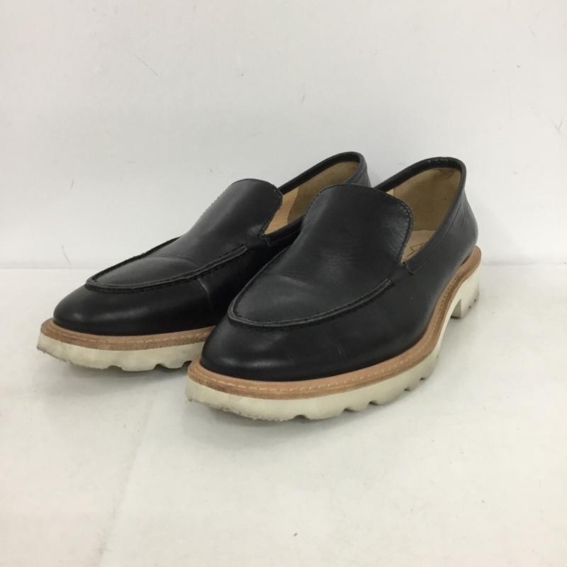 アシナガオジサン あしながおじさん ローファー ローファー 3220017 マニッシュシューズ 24.5cm 24.5cm 無地 黒 / ブラック /  レディース USED 古着 中古 10149841