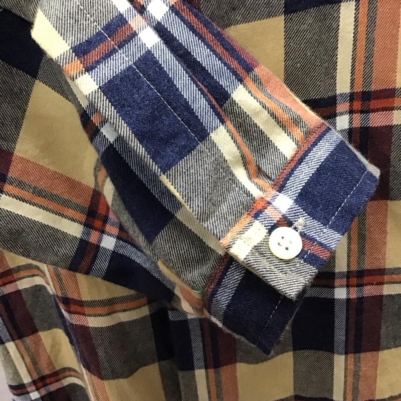 シップス SHIPS シャツ、ブラウス 長袖 111-15-0379 リラックスフィット レギュラーカラー ネルシャツ XL チェック マルチカラー / マルチカラー /  メンズ USED 古着 中古 10117023