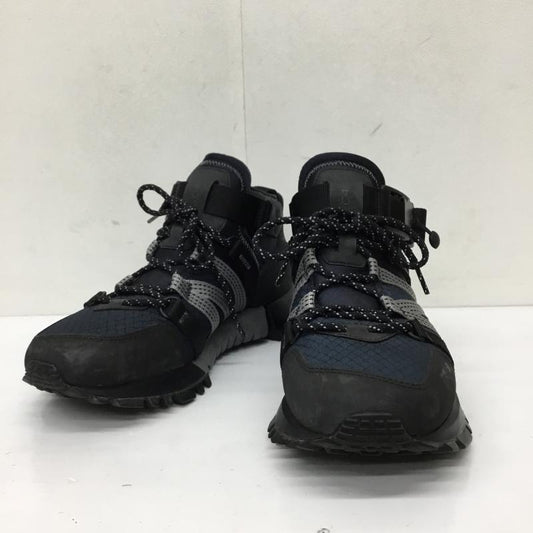 ニューバランス New Balance アウトドアシューズ アウトドアシューズ MSRC4GSW　New Balance Extreme Spec R_C4 Mid Snow Peak Black　スノーピーク 27.5cm ロゴ、文字 黒 / ブラック / X 青 / ブルー /  メンズ USED 古着 中古 10134722