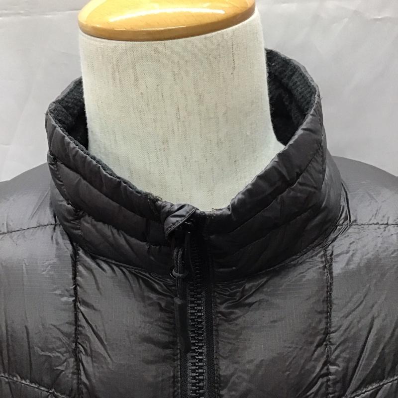 エディーバウアー Eddie Bauer ジャケット、上着 ジャンパー、ブルゾン ジップアップジャケット ジャンパー ジャケット ダウンジャケット アウター M ロゴ、文字 黒 / ブラック /  メンズ USED 古着 中古 10110764