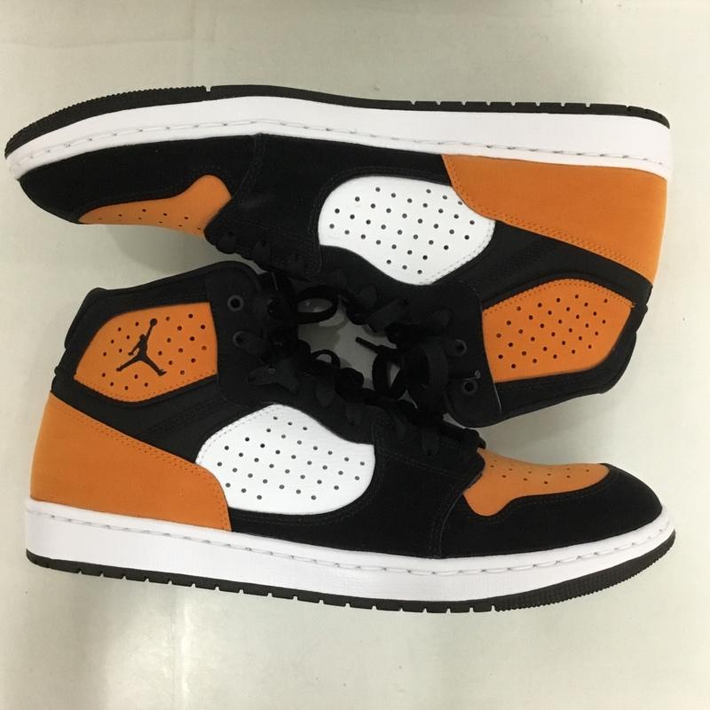 ナイキ NIKE スニーカー スニーカー AR3762-008 JORDAN ACCESS 29cm 29.0cm ロゴ、文字 黒 / ブラック / X 白 / ホワイト / X 橙 / オレンジ /  メンズ USED 古着 中古 10129093