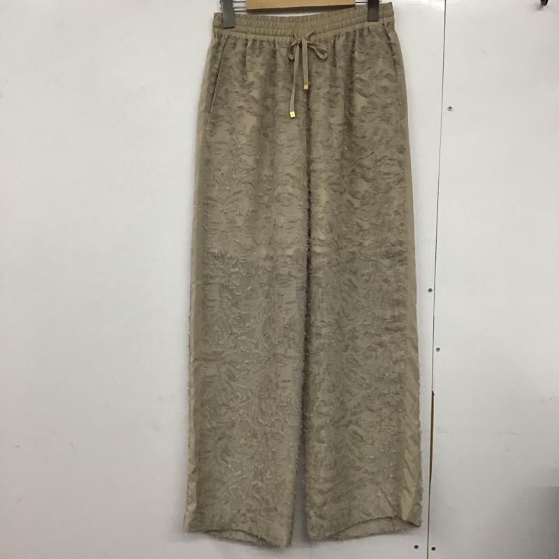 ジーナシス JEANASIS パンツ ワークパンツ、ペインターパンツ ワイドパンツ カジュアルパンツ ワークパンツ FREE 無地 ベージュ / ベージュ /  レディース USED 古着 中古 10142672