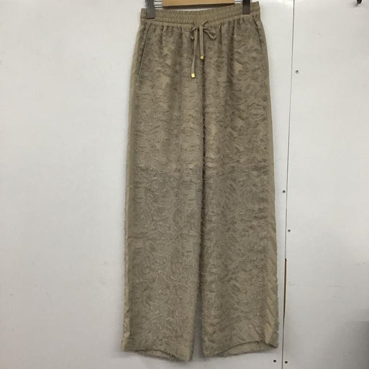 ジーナシス JEANASIS パンツ ワークパンツ、ペインターパンツ ワイドパンツ カジュアルパンツ ワークパンツ FREE 無地 ベージュ / ベージュ /  レディース USED 古着 中古 10142672