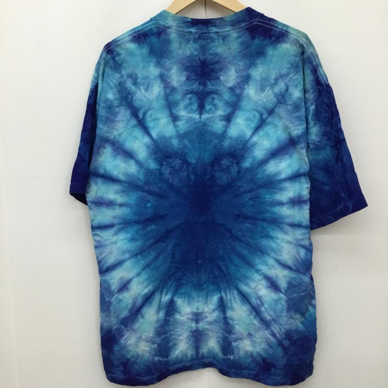 ＵＳフルギ US古着 Tシャツ 半袖 XL プリント X 総柄 青 / ブルー /  メンズ USED 古着 中古 10133843