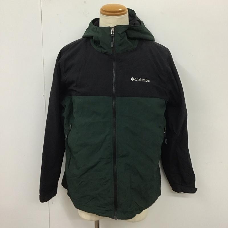 コロンビア Columbia ジャケット、上着 ジャンパー、ブルゾン 223 we8771 ナイロンジャケット ジップアップジャケット ジップアップパーカー L ロゴ、文字 マルチカラー / マルチカラー /  メンズ USED 古着 中古 10112759