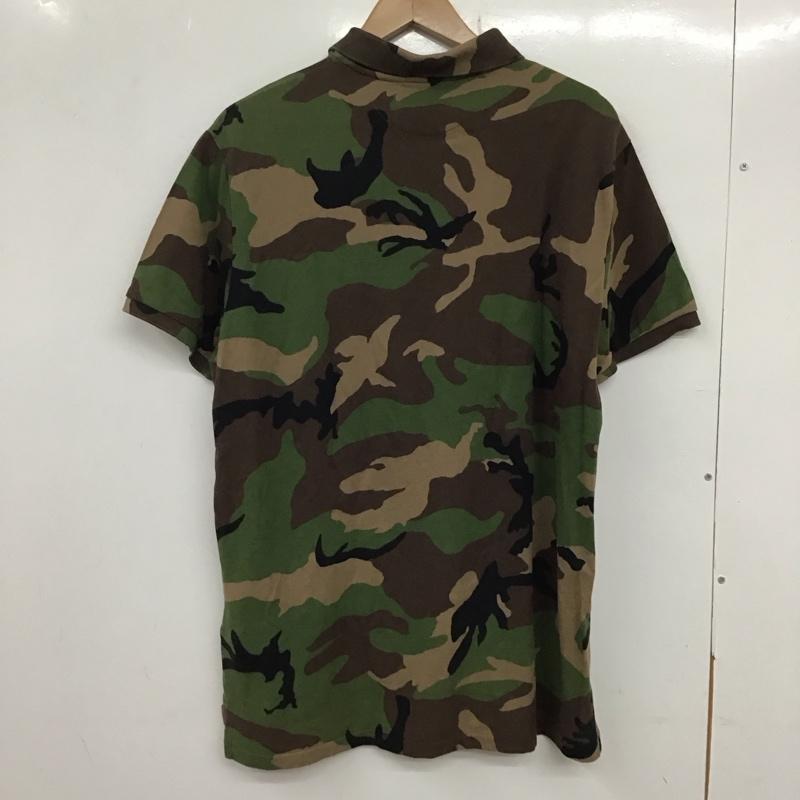 ポロラルフローレン POLO RALPH LAUREN ポロシャツ 半袖 半袖ポロシャツ カラーシャツ 半袖カットソー XL カモフラージュ柄・迷彩 マルチカラー / マルチカラー /  メンズ USED 古着 中古 10134027