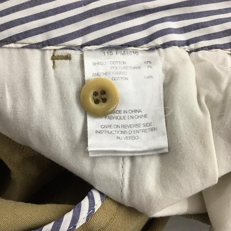 コロンビア Columbia パンツ チノパン チノパン ワイドパンツ カジュアルパンツ 34インチ 無地 ベージュ / ベージュ /  メンズ USED 古着 中古 10136582