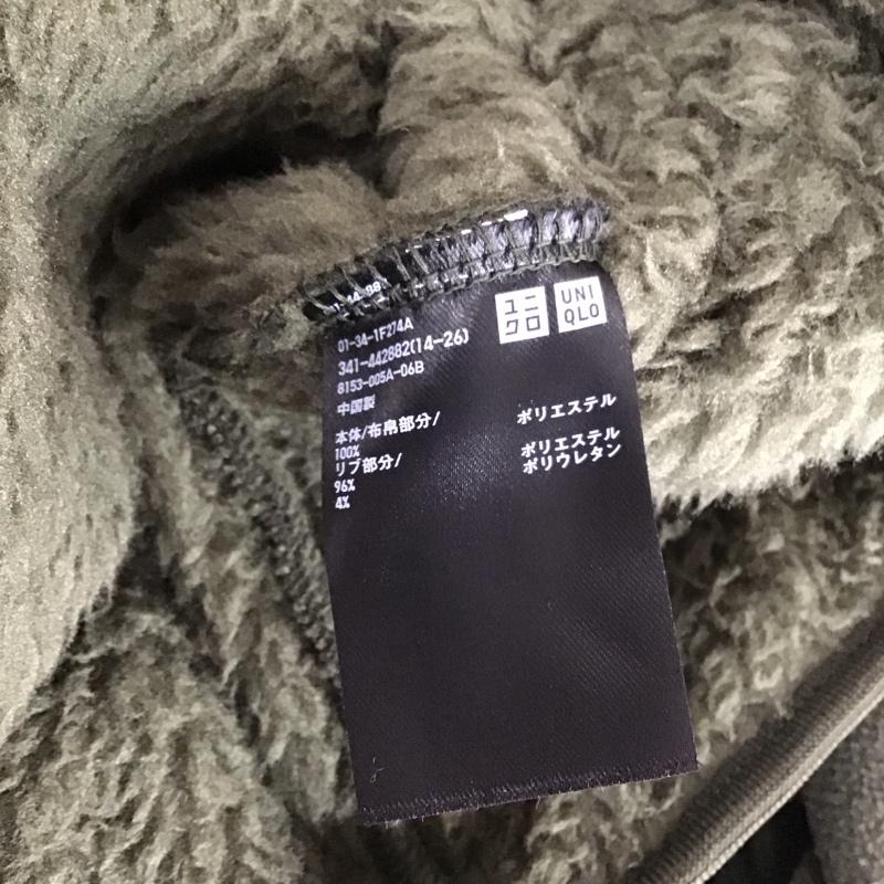 ユニクロ UNIQLO ジャケット、上着 ジャンパー、ブルゾン 341-442882 UNIQLO×WHITEMOUNTAINEERING コラボ ジップアップジャケット XL 無地 カーキ / カーキ /  メンズ USED 古着 中古 10114984