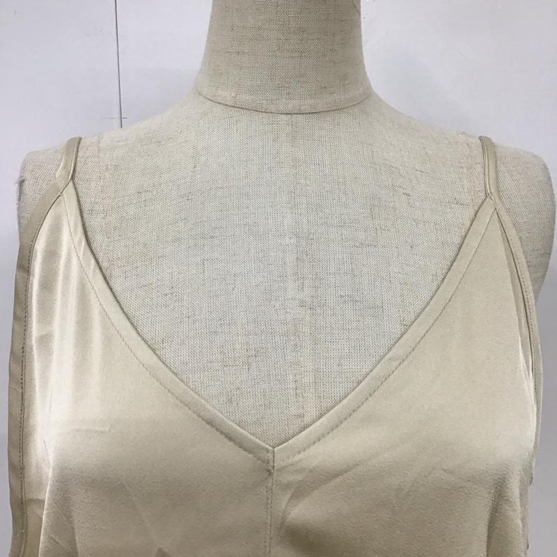 ティティベイト titivate ワンピース ロングスカート XN0888 キャミワンピース M 無地 アイボリー / アイボリー /  レディース USED 古着 中古 10115271