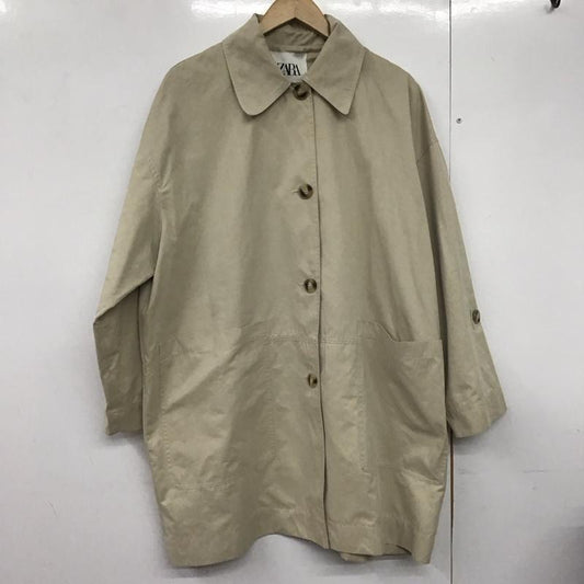 ザラ ZARA コート コート一般 S 無地 ベージュ / ベージュ /  レディース USED 古着 中古 10142760