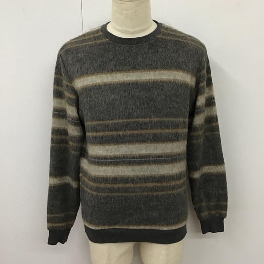 ザラ ZARA ニット、セーター 長袖 長袖ニットカットソー ニット セーター クルーネックニット M プリント マルチカラー / マルチカラー /  メンズ USED 古着 中古 10118308