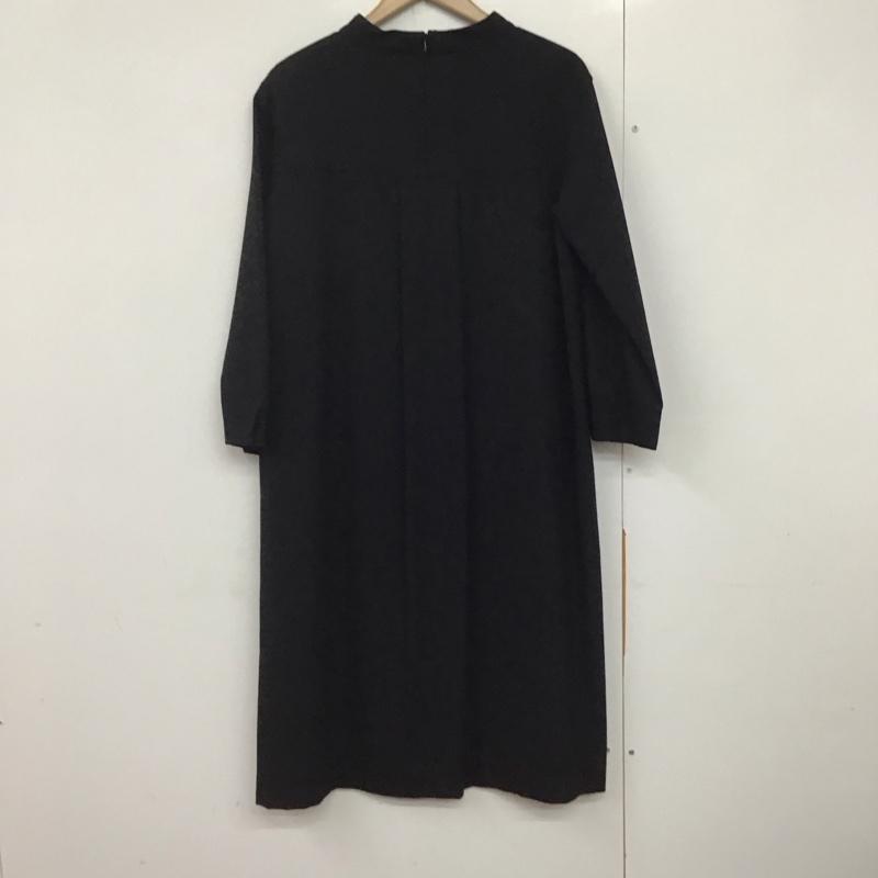 ユニ yuni ワンピース ロングスカート FREE 無地 黒 / ブラック /  レディース USED 古着 中古 10140655