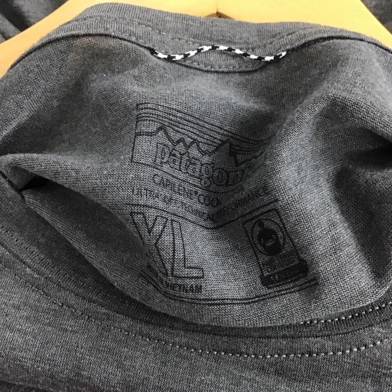 パタゴニア patagonia Tシャツ 半袖 XL 無地 灰 / グレー /  メンズ USED 古着 中古 10143310