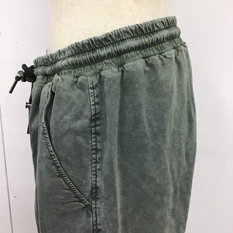 ザラ ZARA ボトムス ボトムス 9632 258 500 ジョガーパンツ L 無地 カーキ / カーキ /  レディース USED 古着 中古 10119375