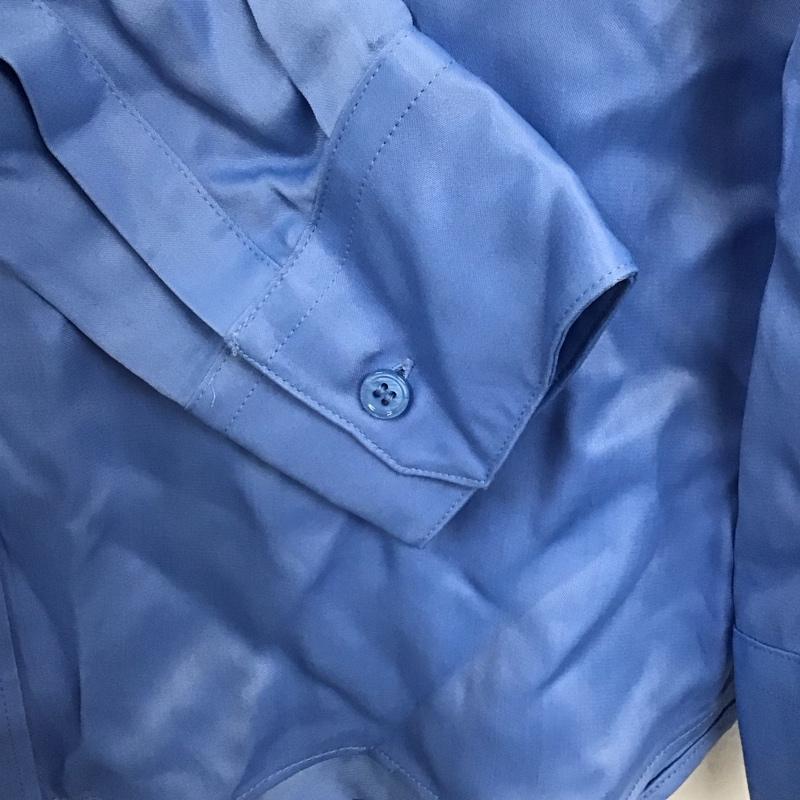 ザラ ZARA シャツ、ブラウス 長袖 タグ付 M 無地 青 / ブルー /  レディース USED 古着 中古 10129241