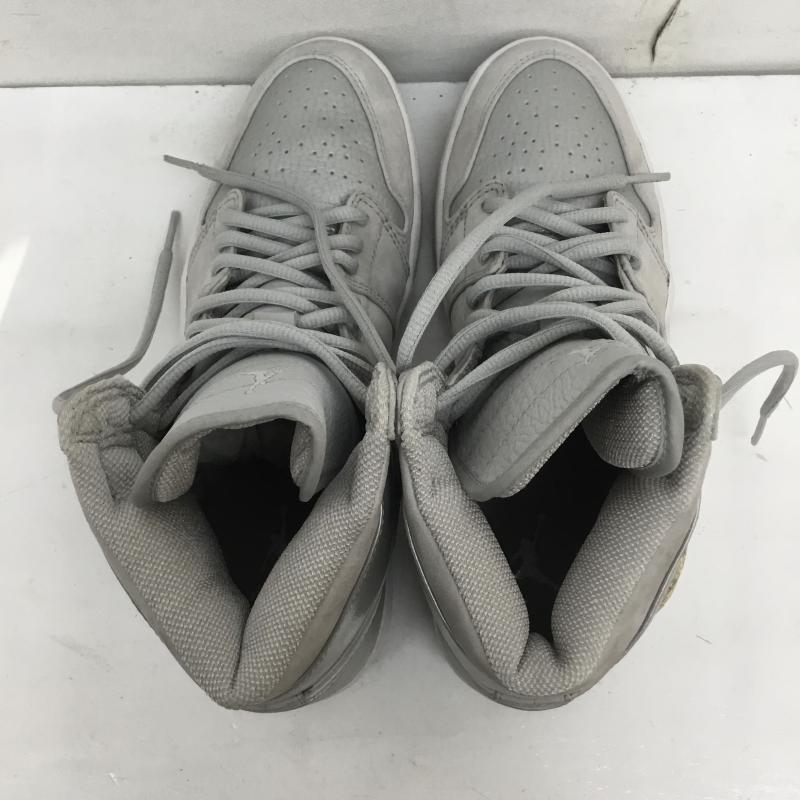 ナイキ NIKE スニーカー スニーカー 136060-001　エアジョーダン１　AIR JORDAN 1 2001 ADDITION 25.5cm ロゴ、文字 銀 / シルバー /  メンズ USED 古着 中古 10112686