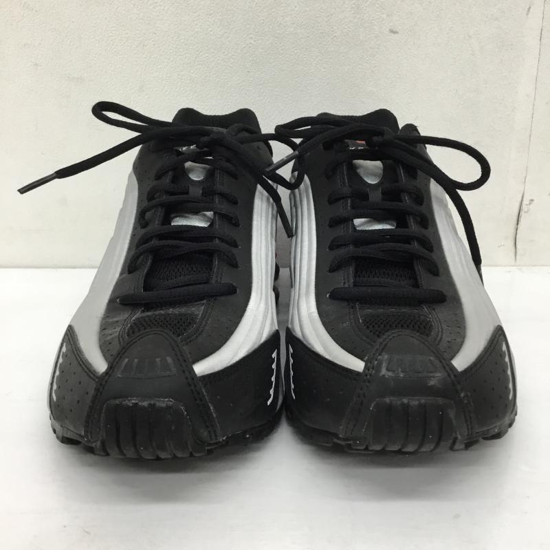ナイキ NIKE スニーカー スニーカー HQ1988-002 SHOX R4 METALLIC SILVER/METALLIC SILVER-BLACK 27.5cm ロゴ、文字 銀 / シルバー / X 黒 / ブラック /  メンズ USED 古着 中古 10143323