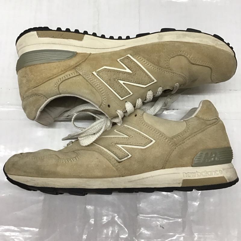 ニューバランス New Balance スニーカー スニーカー M1400BE MADE IN USA 27.5cm 27.5cm ロゴ、文字 ベージュ / ベージュ /  メンズ USED 古着 中古 10115437