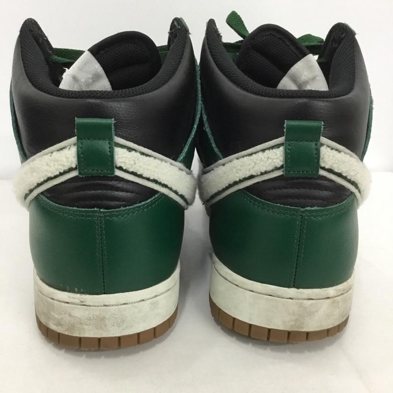 ナイキ NIKE スニーカー スニーカー DR8805-001 DUNK HIGH RETRO 30cm 30.0cm ロゴ、文字 黒 / ブラック / X 白 / ホワイト / X 緑 / グリーン /  メンズ USED 古着 中古 10128625