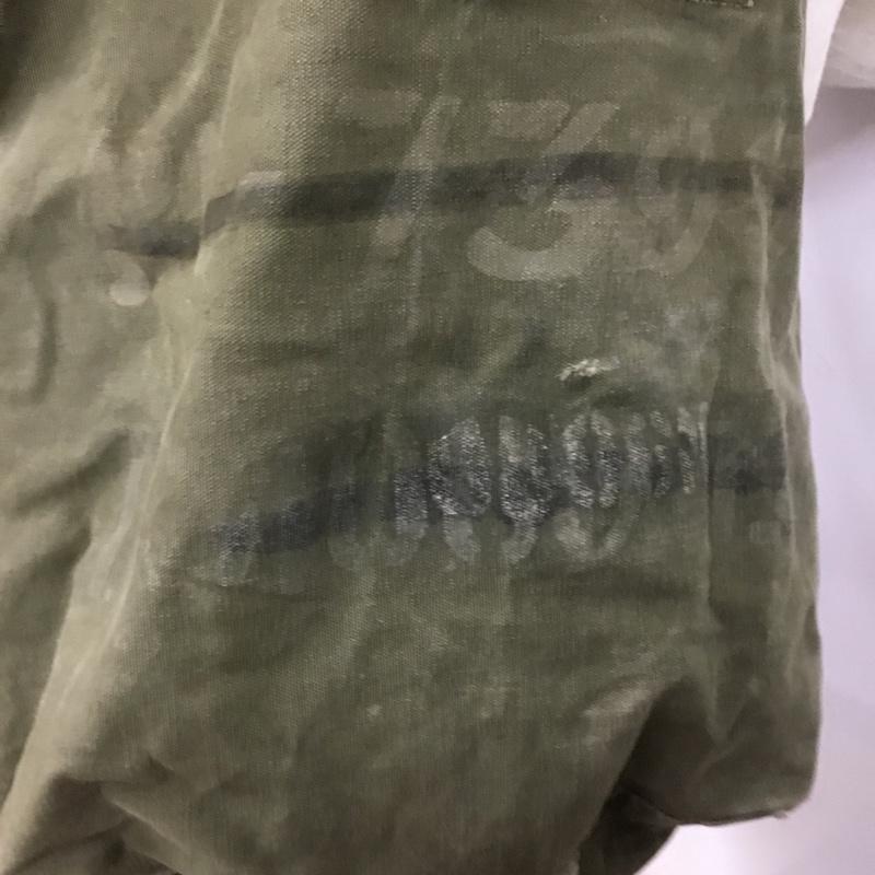 古着 USED バッグ バッグ ミリタリーバッグ ランドリーバッグ ロゴ、文字 カーキ / カーキ /  メンズ USED 古着 中古 10142824