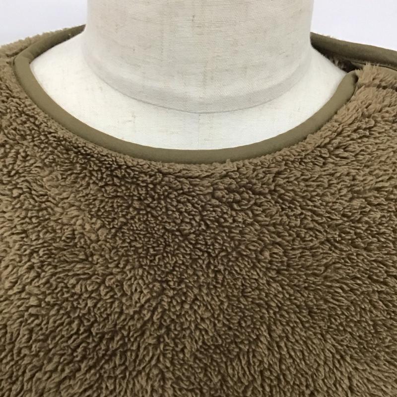 ユニクロ UNIQLO トレーナー 長袖 341-423111 Engineered Garments フリースプルオーバー M 無地 茶 / ブラウン /  メンズ USED 古着 中古 10124468