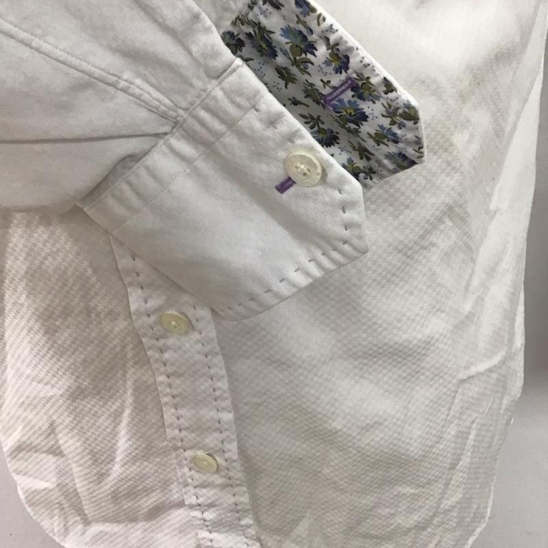 ポールスミス Paul Smith シャツ、ブラウス 長袖 ボタンダウンシャツ S  白 / ホワイト /  メンズ USED 古着 中古 10128259