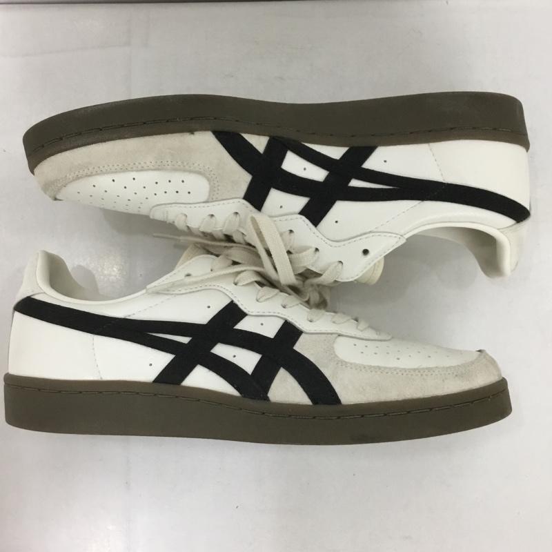 オニツカタイガー ONITSUKA TIGER スニーカー スニーカー GSM 1183A353 26cm 箱有 26.0cm ロゴ、文字 黒 / ブラック / X アイボリー / アイボリー /  メンズ USED 古着 中古 10134858