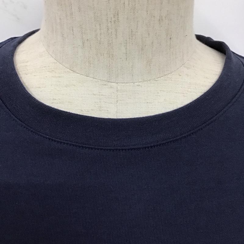 ザノースフェイス THE NORTH FACE Tシャツ 半袖 nt31850 トレッキング半袖Tシャツ プリントTシャツ XL ロゴ、文字 紺 / ネイビー /  メンズ USED 古着 中古 10127422